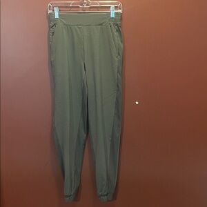 Athleta Olive Green Track Pants
